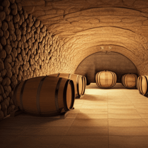 french oak wine barrel